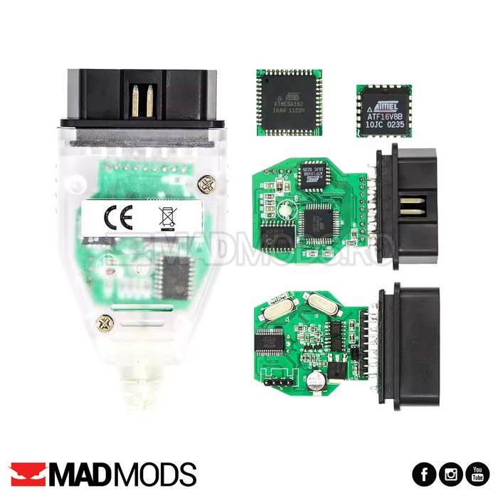Cablu diagnoza OBD K-DCAN BMW seriile Exx, Fxx, 1995-2013