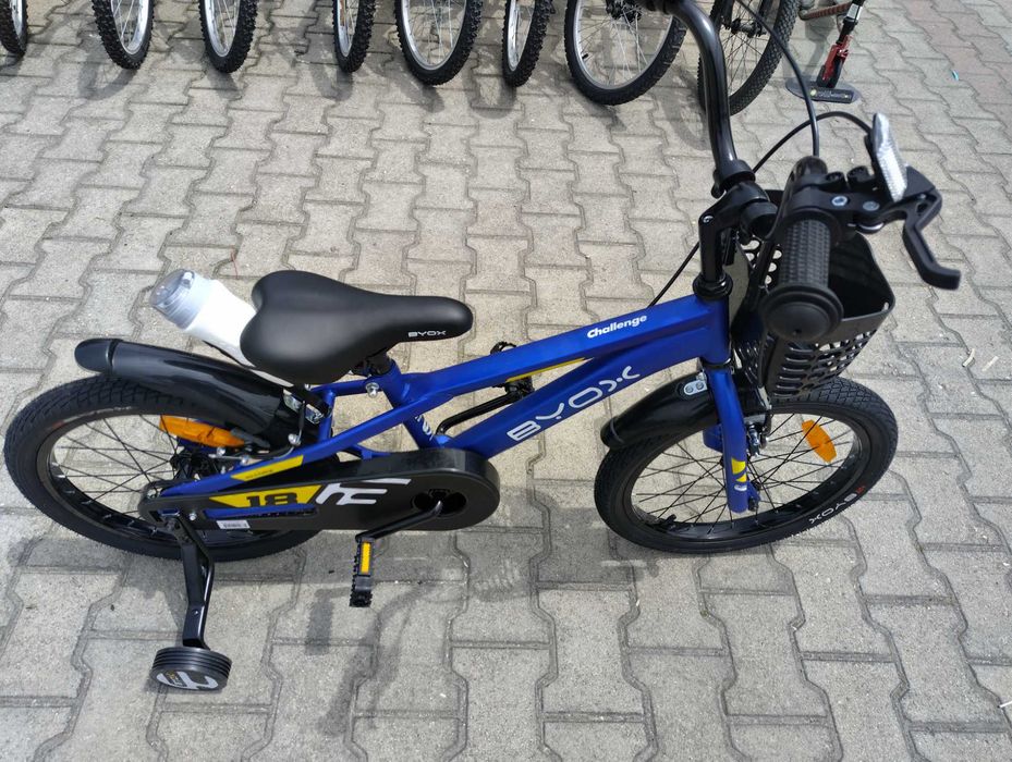 BYOX Велосипед 18" CHALLENGE син