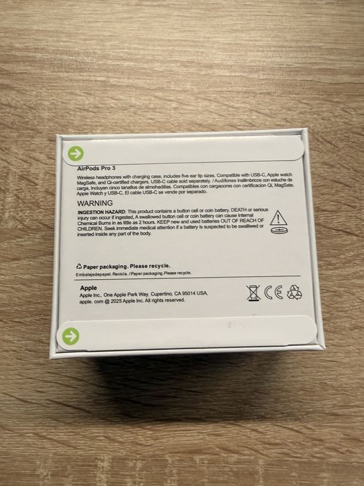 Casti Apple Airpods Pro 3 originale sigilate