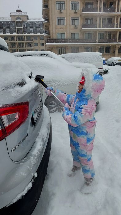 Зимний комбинезон для девочки 110