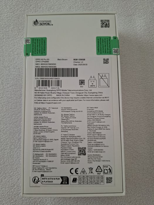 Vand Oppo A5 Pro 5G
