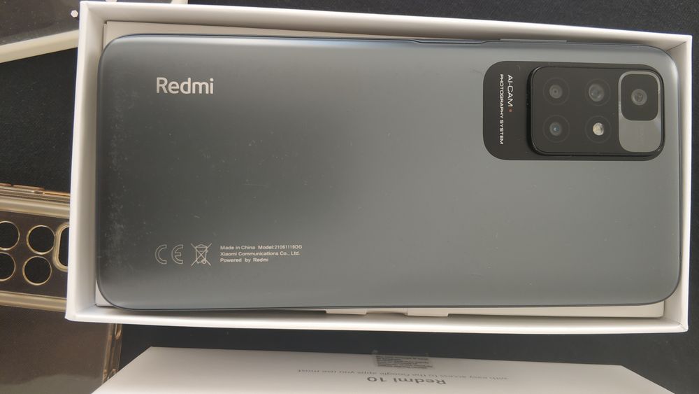 Redmi 10 Carbon gray 4 gb 128rom