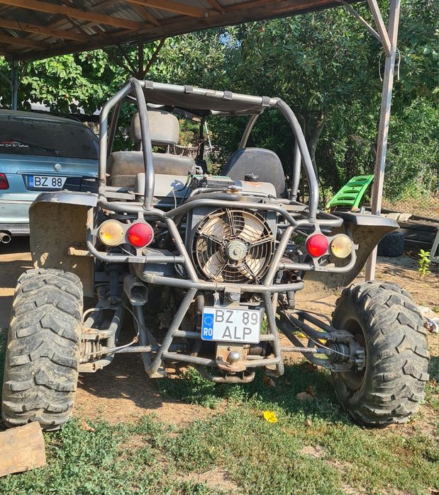 Buggy 500cc Cf Moto 4x4 înmatriculat numar negru.