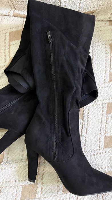 Сапоги ботфорты женские