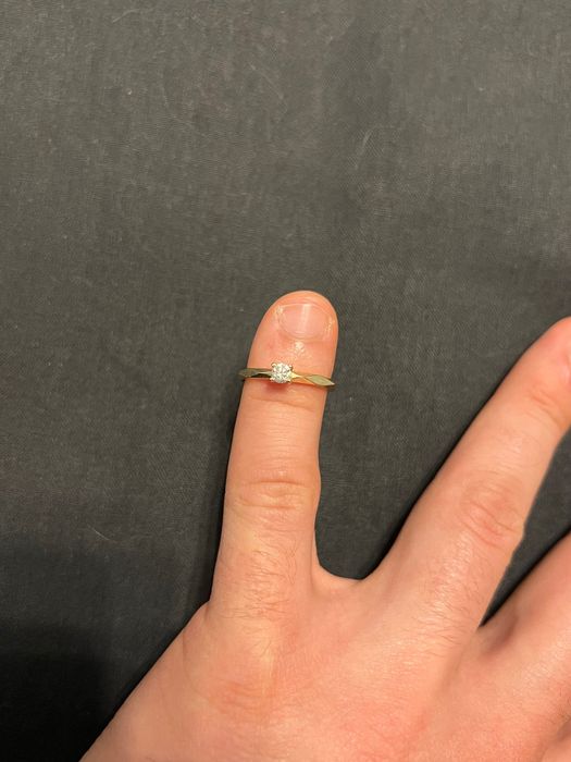 Годежен пръстен с Диамант