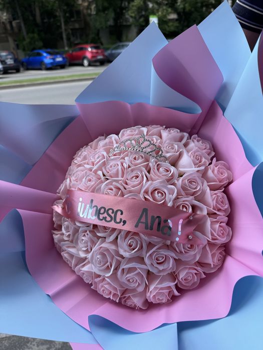 Buchete trandafiri de sapun