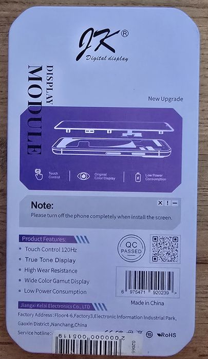 Продам новый дисплей JK для iPhone 14 Pro