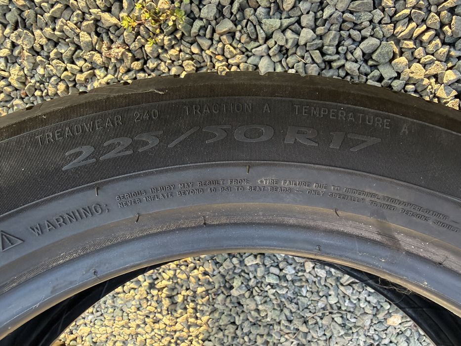 1бр. Лятна Гума 225/50R/17 -MICHELIN Primacy 3- DOT:0717-4.3мм *20€ бр