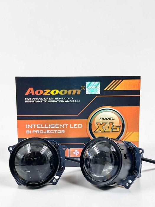Bi-LED линзы Aozoom XJ5 3.0" 54W/63W 5500K (Оригинал)