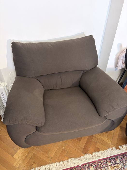 Set canapea extensibilă + 2 fotolii – stare bună