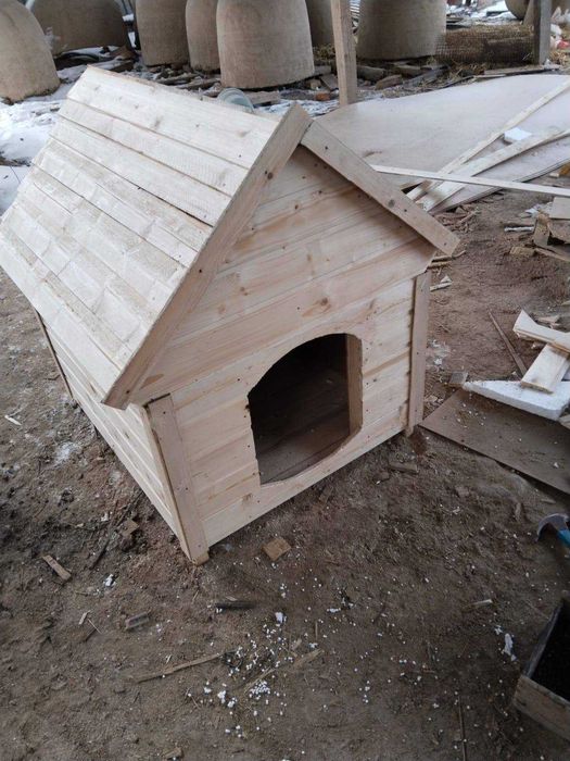 Будка для собаки утепленная