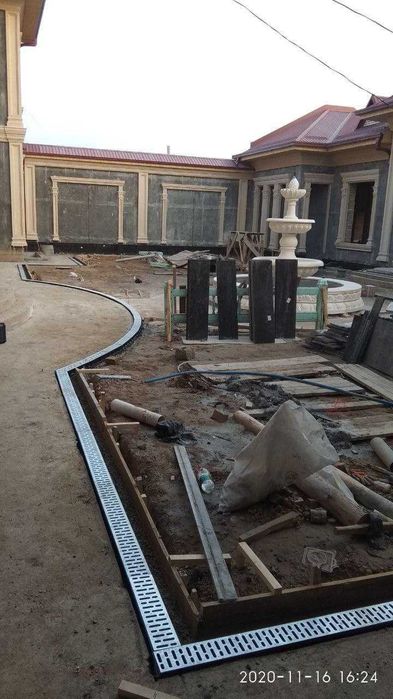 Водосточные лотки крышка (Пластик, металл, чугун)