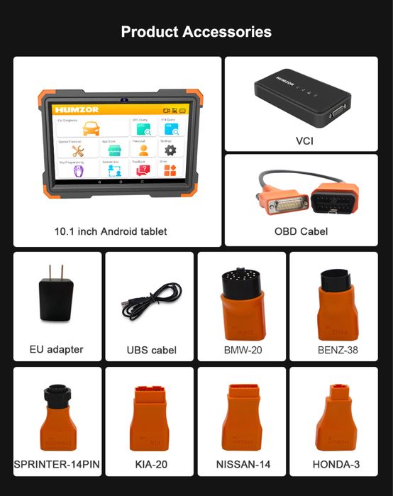 Мультимарочный автосканер Humzor