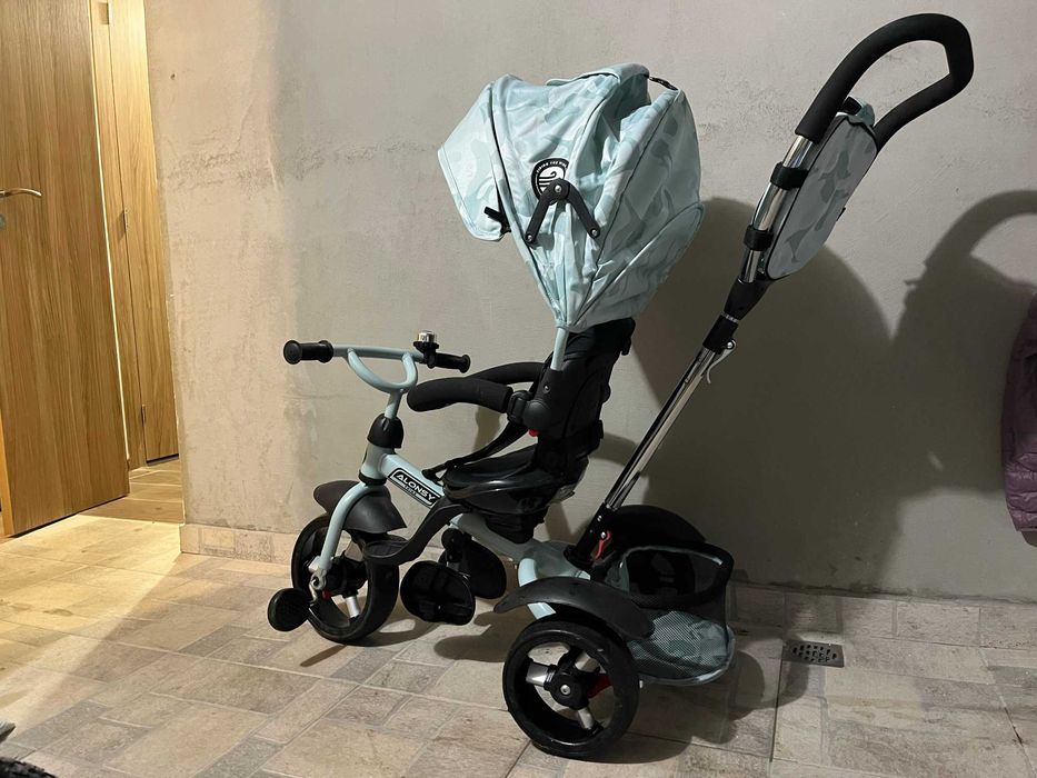 Триколка за дете Makani Alonsy Mint Camouflage