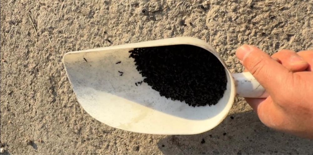 Резиновая крошка тартан