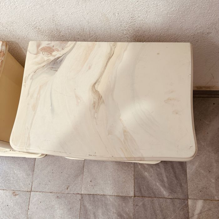 Италианско класическо огледало + 2 нощни шкафчета