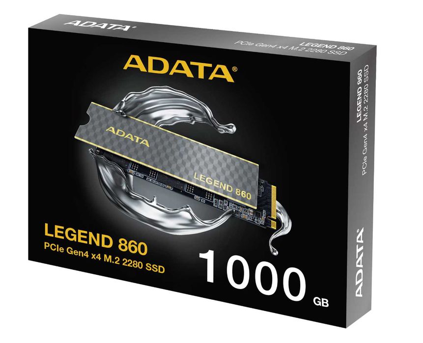 SSD ADATA LEGEND 860 1TB NVMe M.2 PCIe Gen4 x4 – 100% Health, ca nou