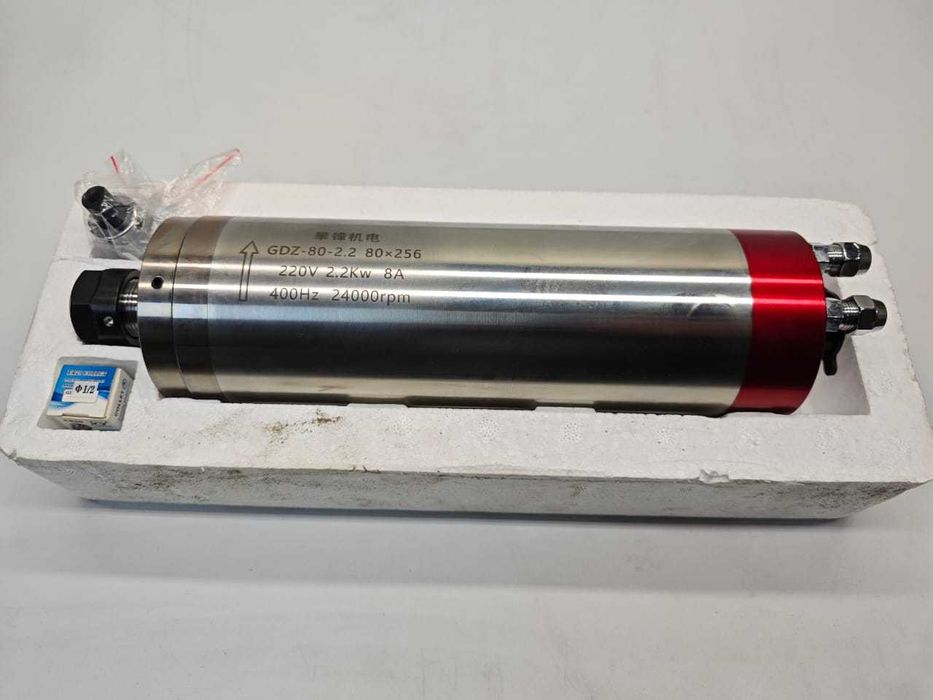 Шпиндель. 2.2кв Двигатель на ЧПУ.220 вольт