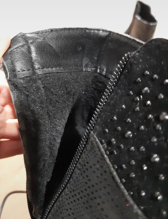 Cizme până la gleznă, mărimea 39