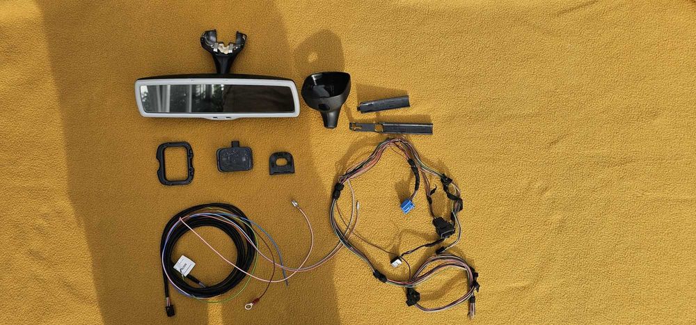 Oglindă retrovizoare heliomată VW Golf 6 – kit retrofit complet