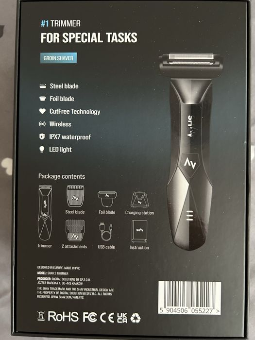 aparat de ras si barbierit Shav2, nou