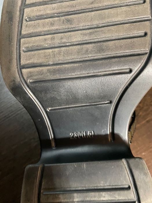 Туфли на массивной платформа, школьные