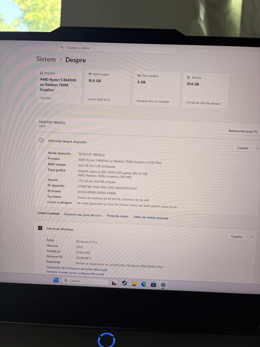 Lenovo Loq 15, Rtx 3050
