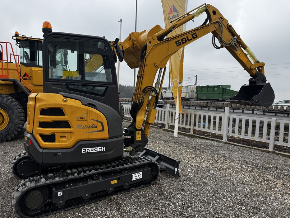 Mini excavator SDLG ER636H - 3,95 tone - NOU - Garantie 5 ani