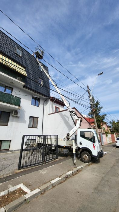 Nacela prb 21 metrii pentru lucrari la inaltime inchirez inchiriere