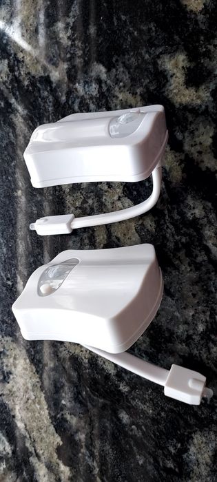 2 lămpi cu senzor de mișcare