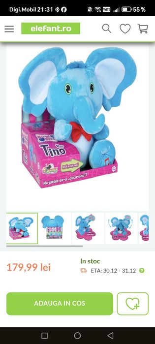 Tino Boo Elefant de la Noriel
