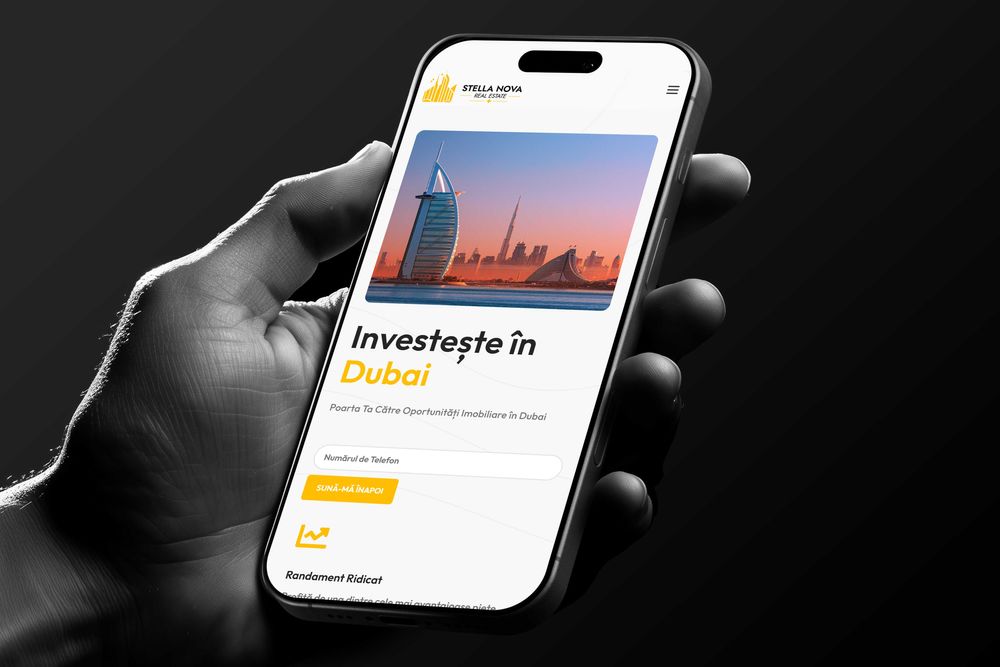 Dezvoltare Website Modern pentru Afaceri care Vor Clienți din Online