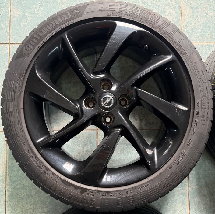 Roti/ jante aliaj R17 originale Opel Corsa 215/45/17 vara