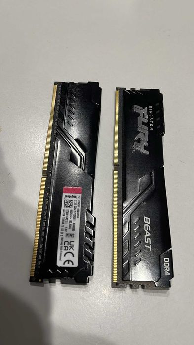 Rami DDR4 2x32gb, 3600mHz, CL18 Kingston Fury