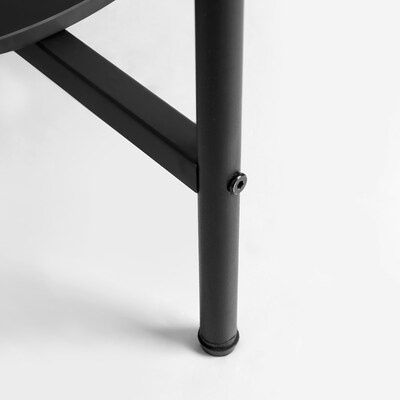 Маса за кафе Ф80 см от синтерован камък цвят мрамор