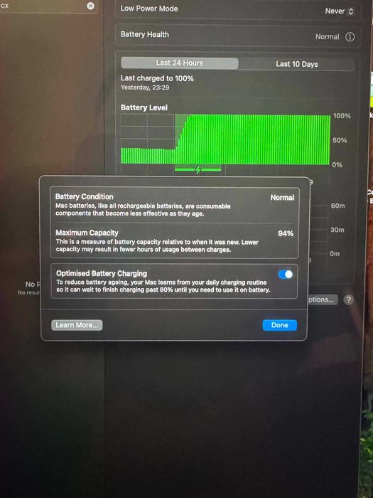 Macbook air m2 като нов 94% батерия