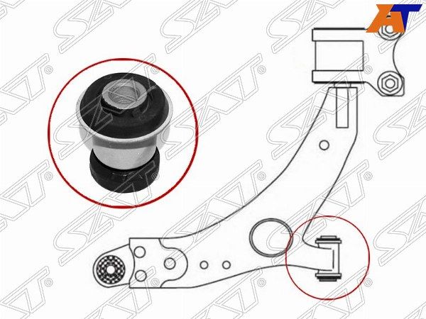 Сайлентблок Mazda Axela