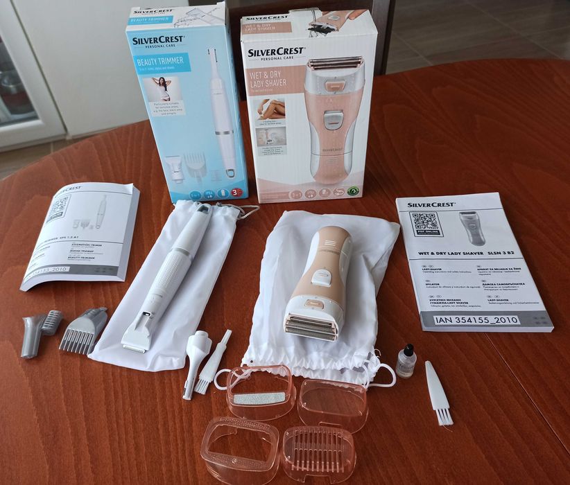 Дамска самобръсначка + мини тример SilverCrest