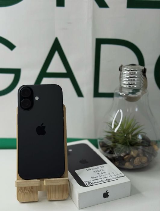 IPhone 16, 128ГБ, 100%