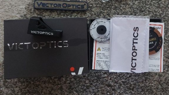 Бързомер VictOptics SRD 1x20x25  с червена точка EDC