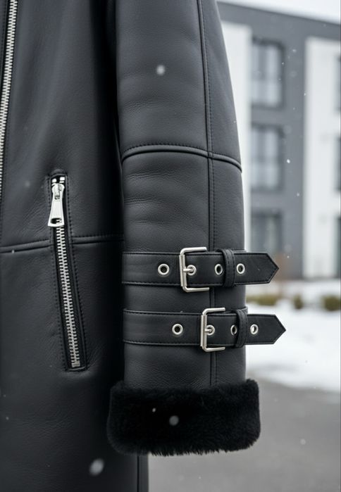 НОВАЯ Итальянская дубленка