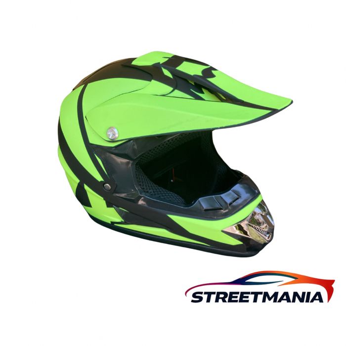 Нова каска крос FOX Л / Кросова каска L мотор мото мотокрос