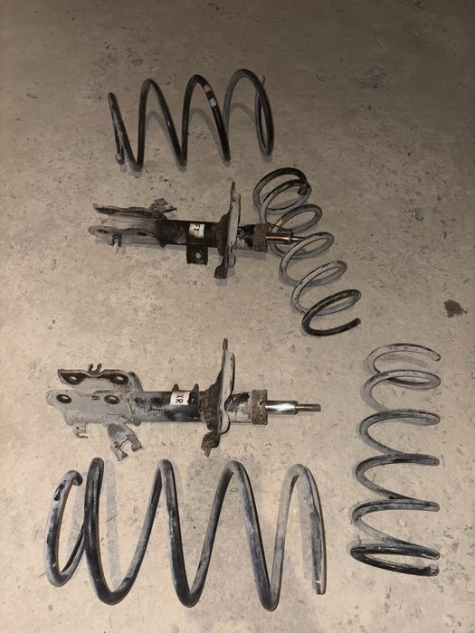 Амортизаторы передние, пружины алды арты nissan teana j23