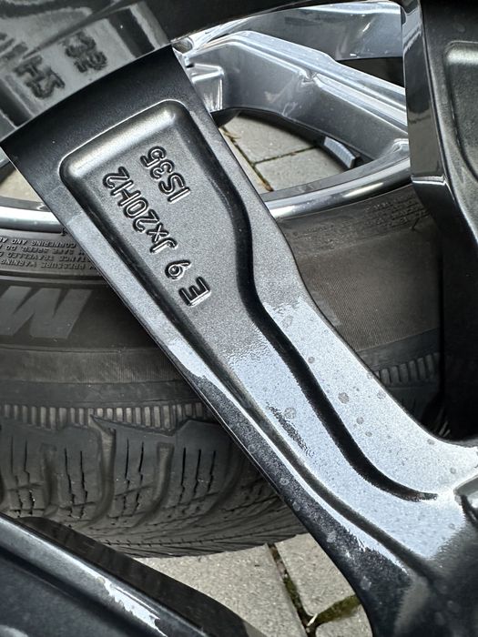 jante bmw x5 x6 g05 g06 m packet anvelope 275 45 20 michelin