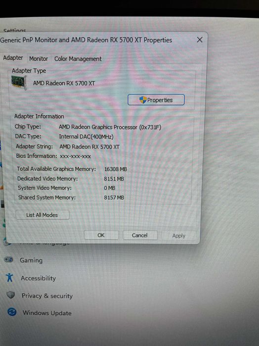 Calculator Pro Gaming X9, I5 10400F, 16 Gb, SSD 512, Video RX5700XT