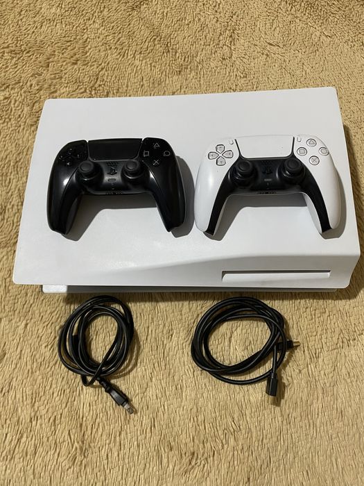 Sony PlayStation 5 (Дисковая) + 1 Геймпада + 19 Игр. Идеал