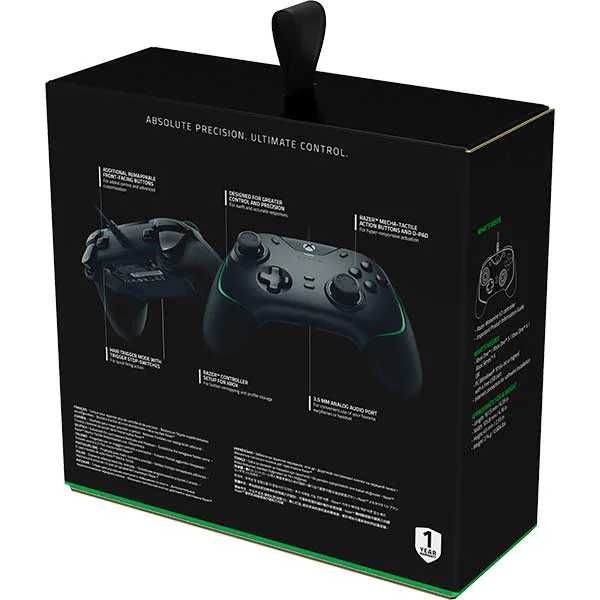 Controller Razer Wolverine V2 black cu fir pentru consola Xbox One, Series X, PC nou Sigilat