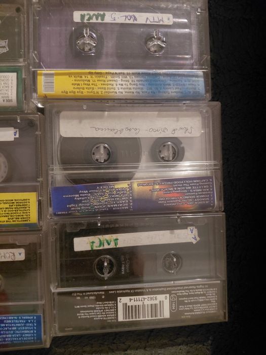 Lot casete audio originale – MTV / Bravo Hits (anii ’90–2000)