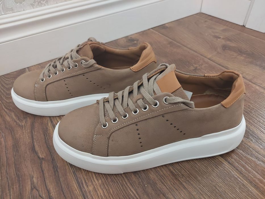 Кеды кожа Италия (новые)