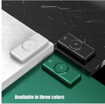 20000mAh безжичен преносим Power Bank цифров дисплей